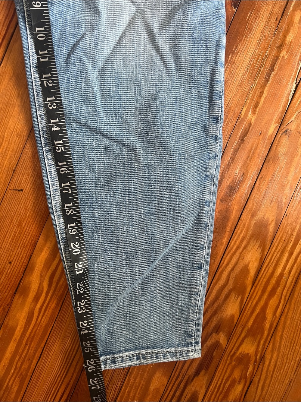 NWT Current/Elliott The Jaunt Taper Baggy High Rise Jeans Morning Glory 26 - Picture 6 of 10